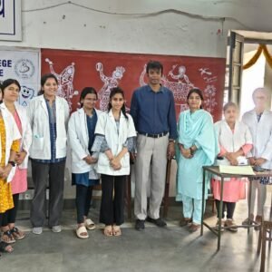 महाविद्यालय में दंत चिकित्सा शिविर आयोजित