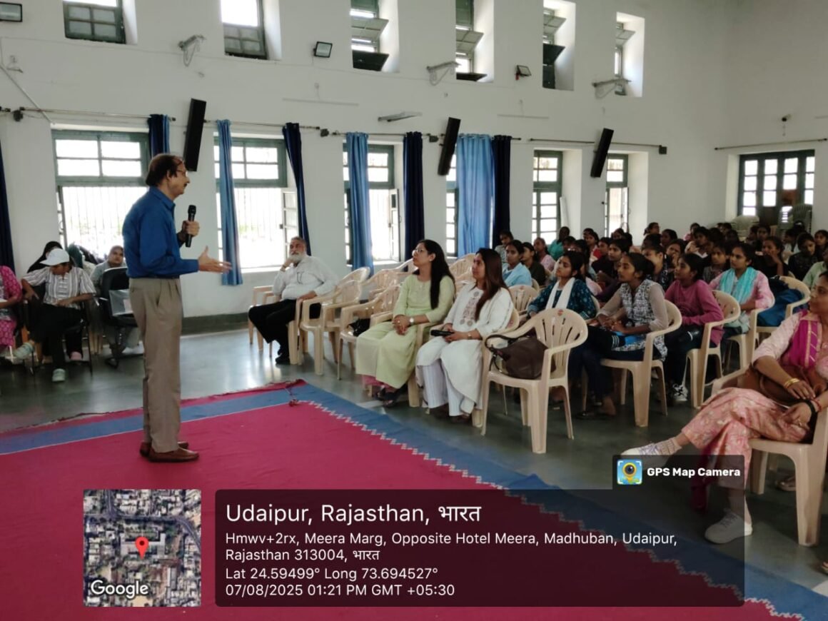 नशा मुक्ति केंद्र के तत्वावधान में प्रथम व्याख्यान एवं संवाद कार्यक्रम आयोजित