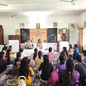 संगीत विभाग में “राग संगीत: बंदिशों का प्रशिक्षण” विषय पर आयोजित पांच दिवसीय कार्यशाला