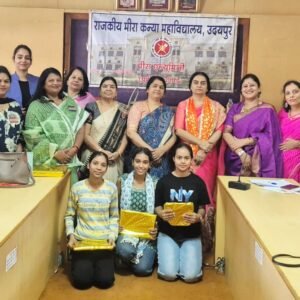 मीरा एल्युमिनी के कौशल विकास कार्यशाला में महिला स्वास्थ्य, वेलनेस स्किल डेवलपमेंट एवं पोषण और आहार विकल्पों पर वार्ता ।
